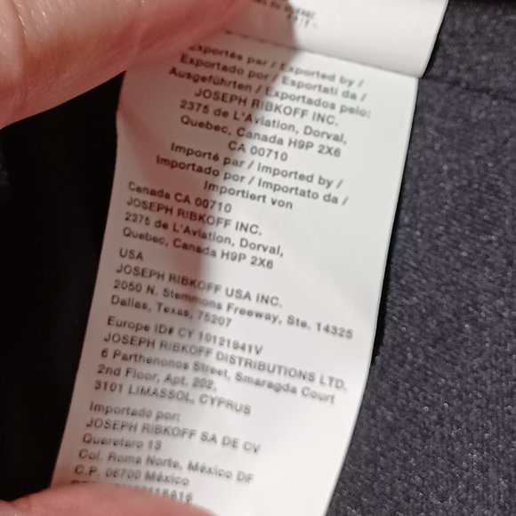 Joseph Ribkoff Brown Micro Suede Jacket With Shoulder Pads Size 10 - Picture 12 of 13